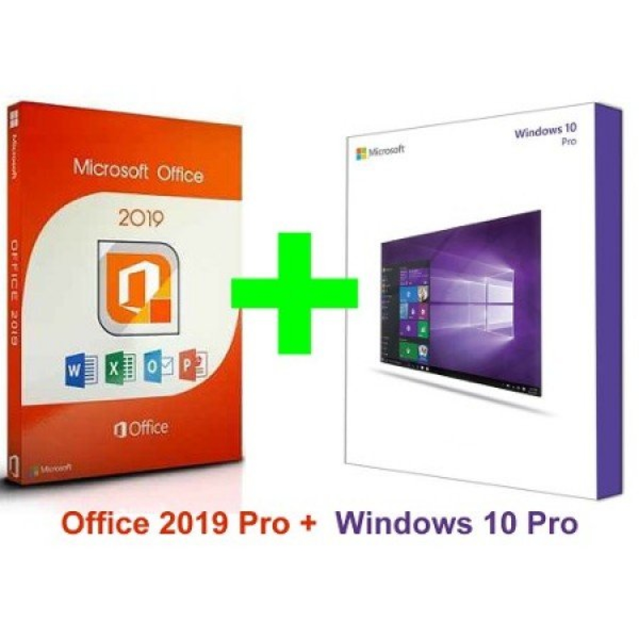 Windows 10 Pro. + Office 2019 Pro. Plus Lisans Anahtarı - RETAİL KEYLER