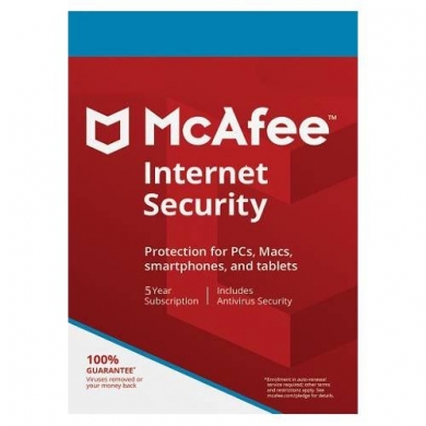 MCAFEE İNTERNET SECURİTY 1 YIL 1 PC